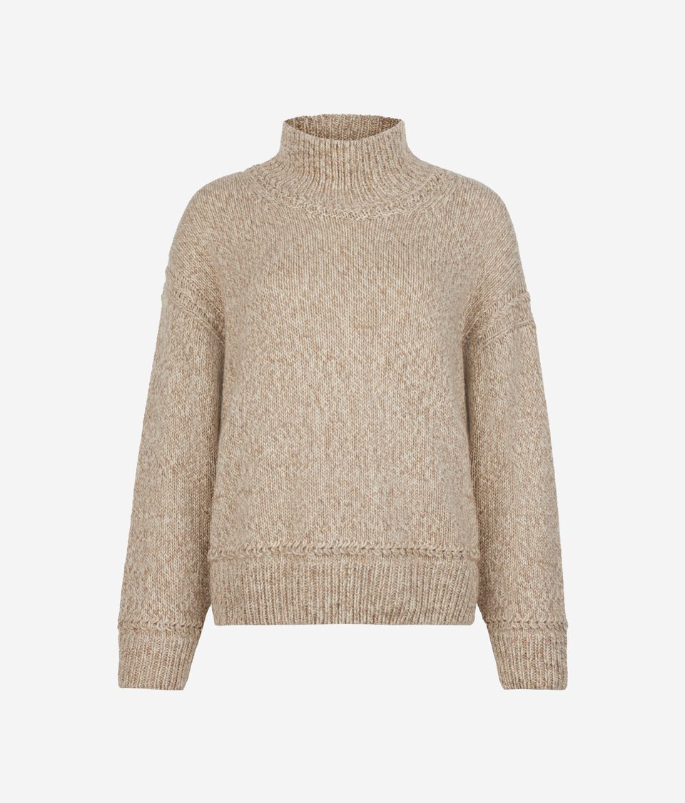 Undyed Tricot Cashmere Sweater