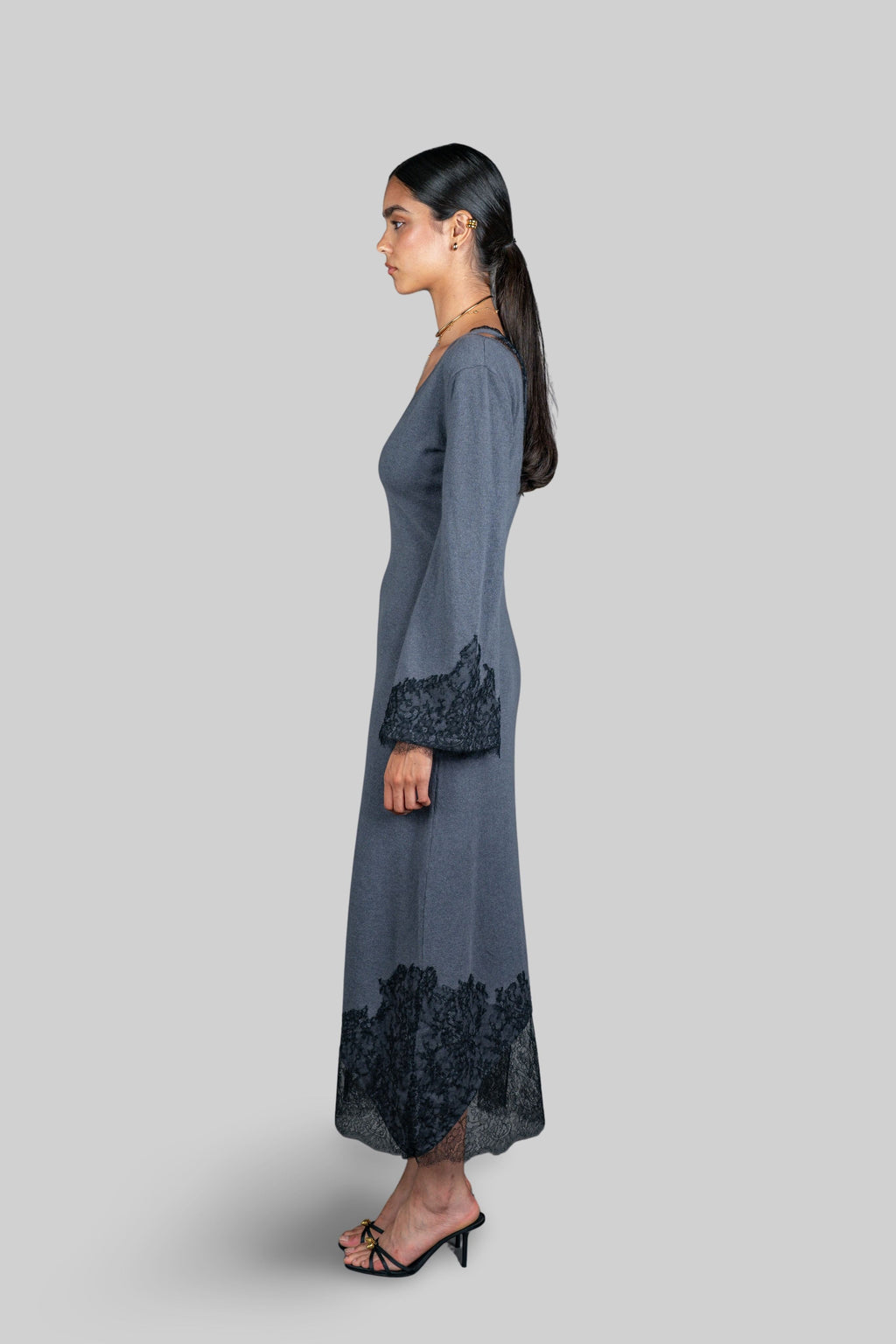 Linda Dress Charcoal Dune