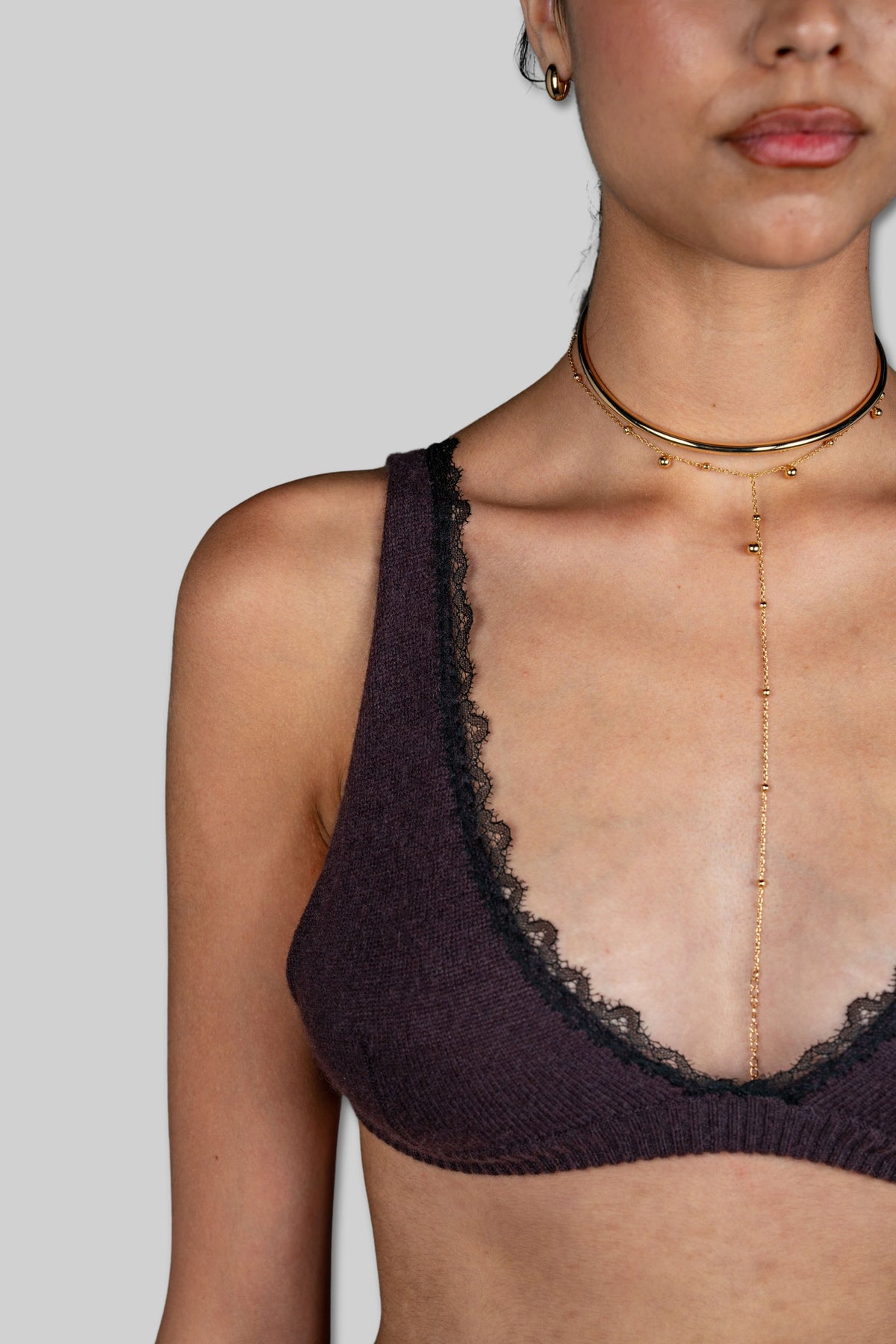 Linda Bralette Mulberry Rosewood