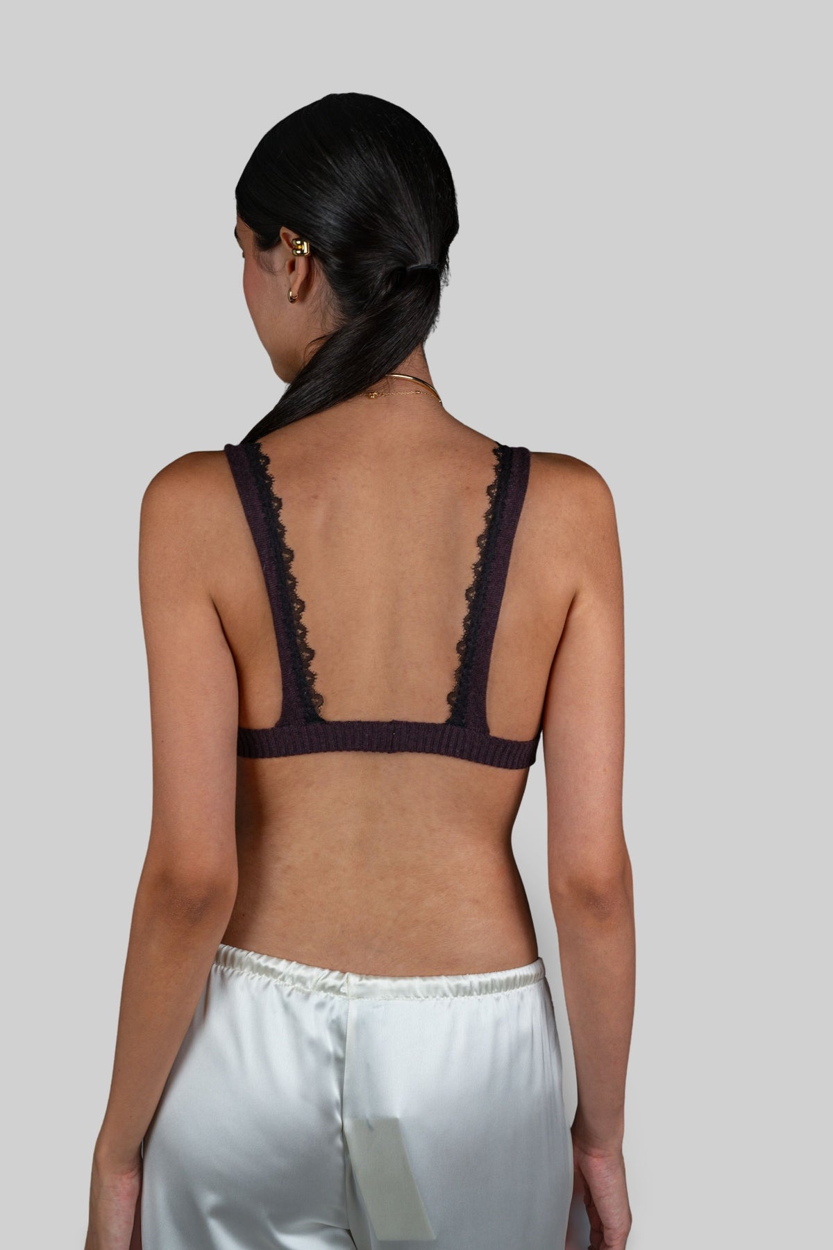 Linda Bralette Mulberry Rosewood