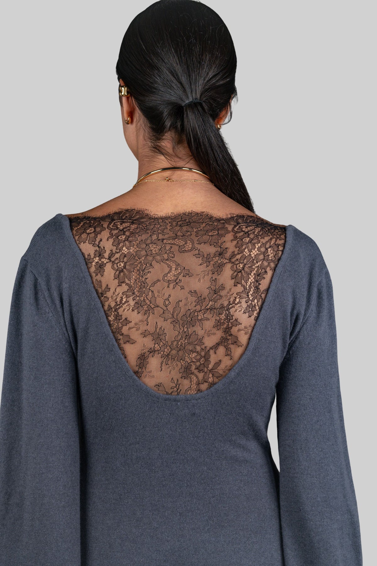 Linda Dress Charcoal Dune