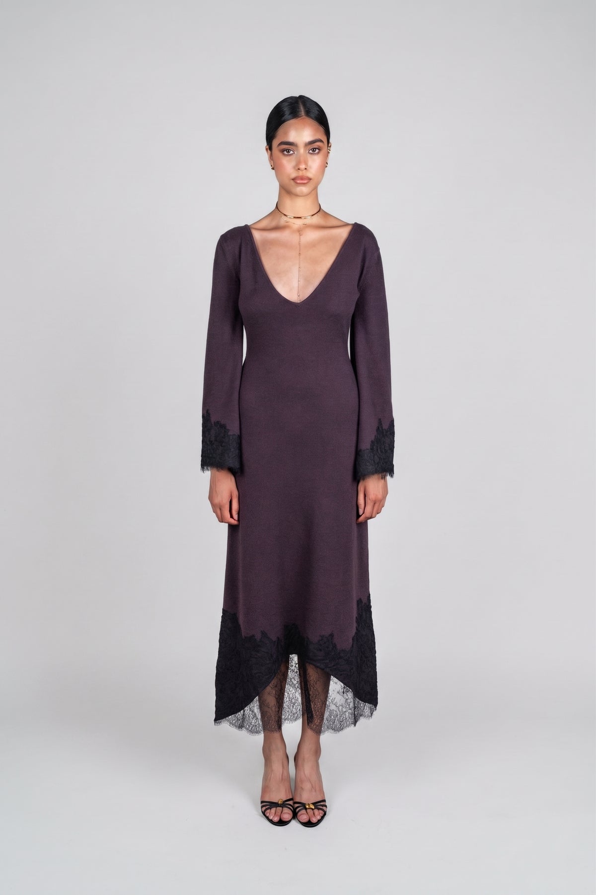 Linda Dress Mulberry Rosewood